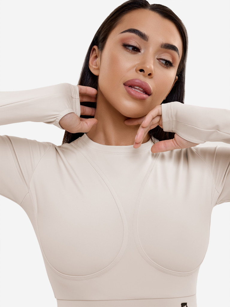Рашгард женский Bona Fide: Rashguard Extra Sex "Nude"