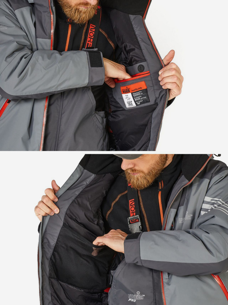 Куртка демисезонная мужская Norfin VERITY PRO для рыбалки и охоты