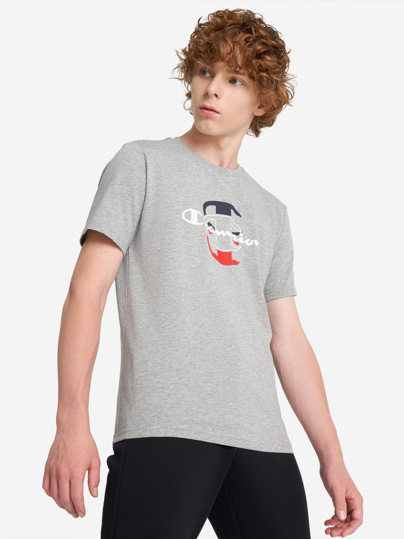 Футболка для мальчиков Champion Серый 839₽