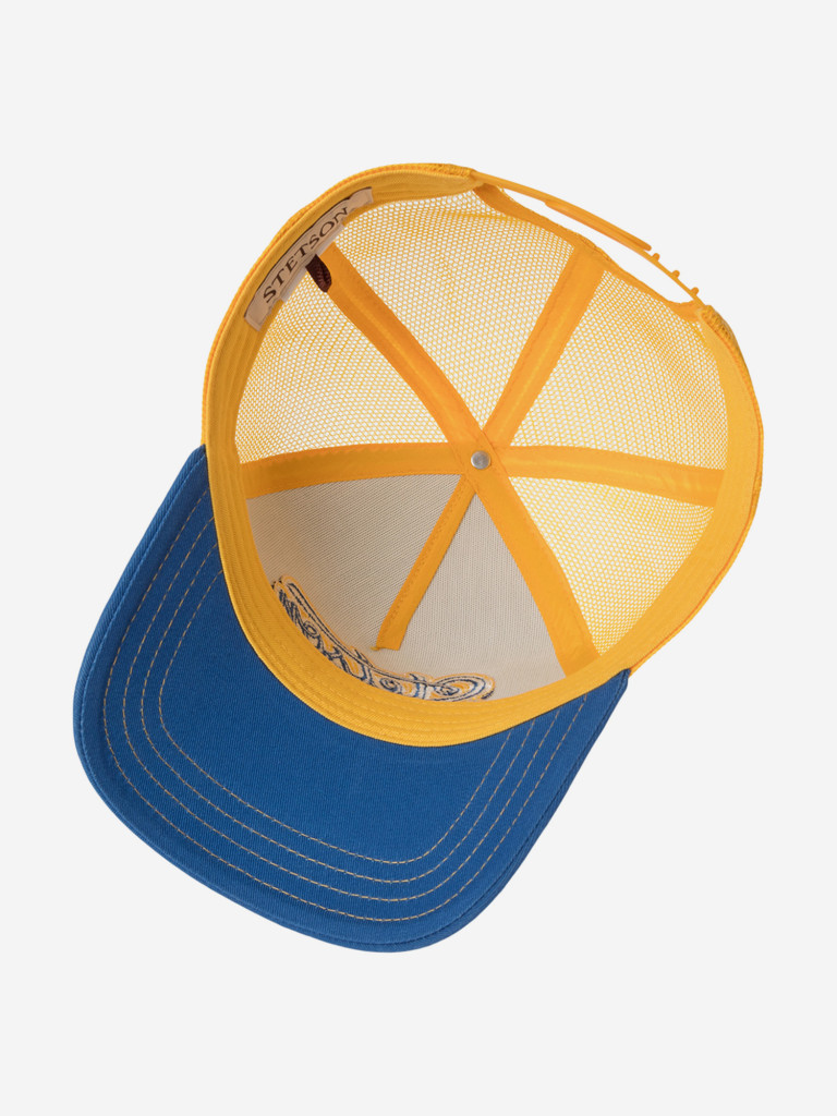 Бейсболка с сеточкой STETSON 7761162 TRUCKER CAP LETTERING (синий)