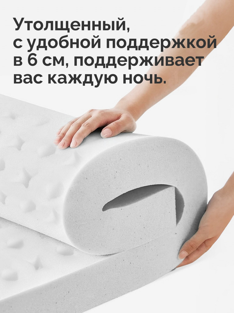 Коврик Naturehike CNK2550WS025 D Series 6см с подушкой R4.9 самонадувной туристический бежевый