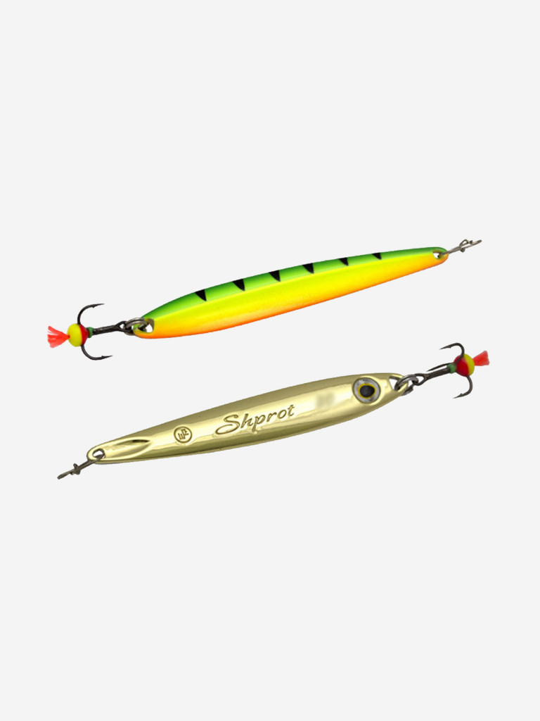 Блесна для рыбалки ECOPRO Shprot 70мм 11г, FTG, вертикальная