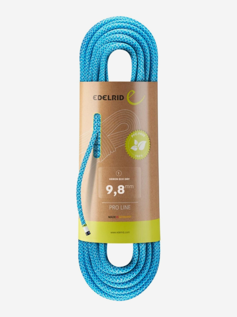 Веревка Edelrid Heron Eco Dry 9,8 мм