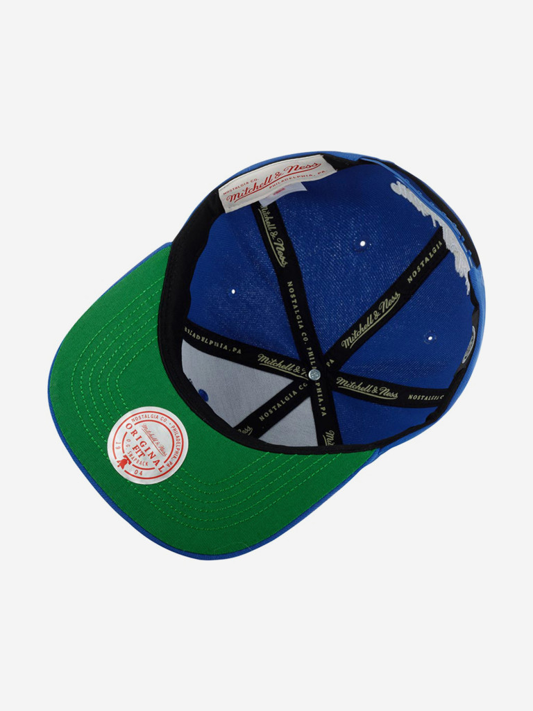 Бейсболка с прямым козырьком MITCHELL NESS 6HSSSH22089-SLUBLUE St Louis Blues NHL