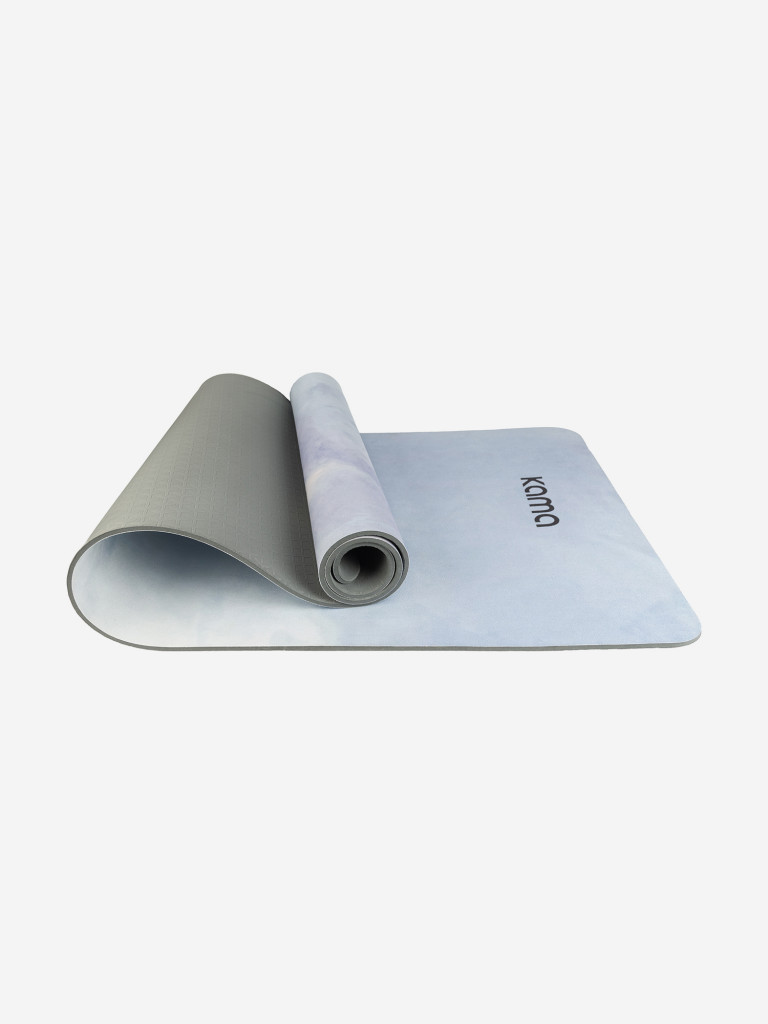 Коврик для йоги и фитнеса Kama, TPE, микрофибра