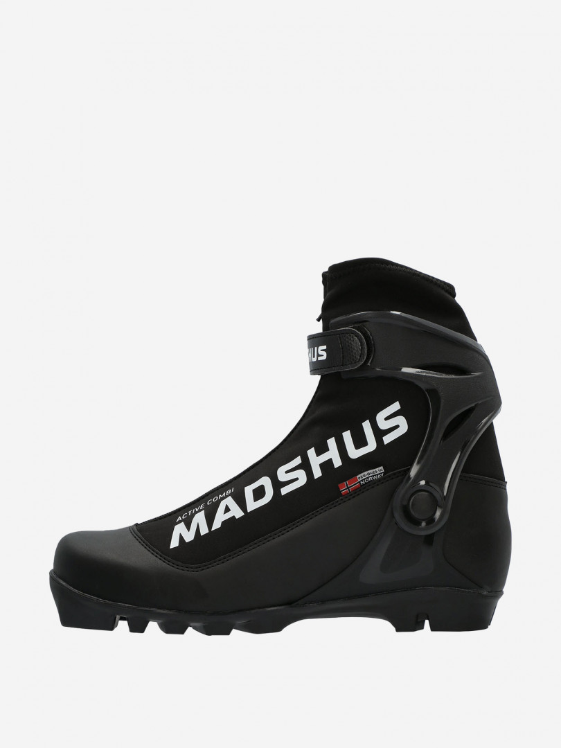 фото Ботинки для беговых лыж madshus active combi, черный