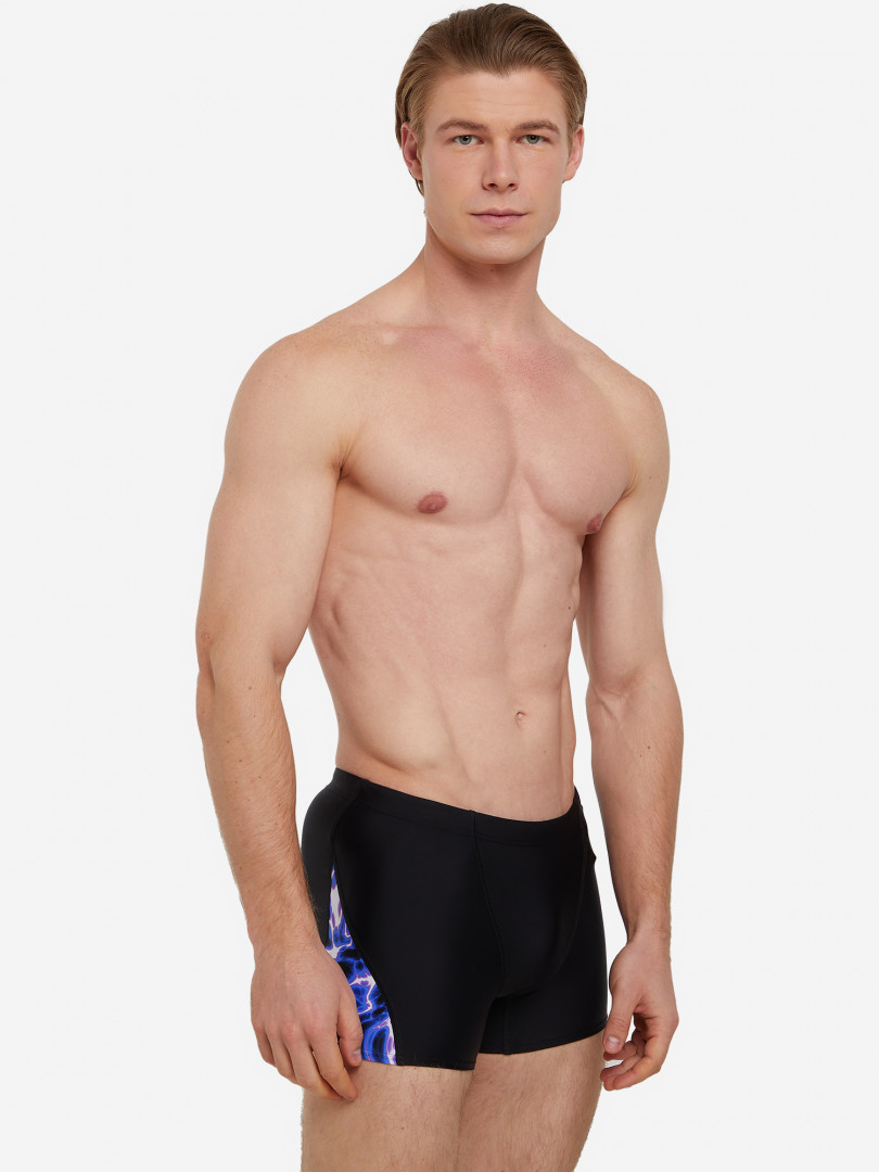 фото Плавки-шорты мужские speedo allover digi, черный