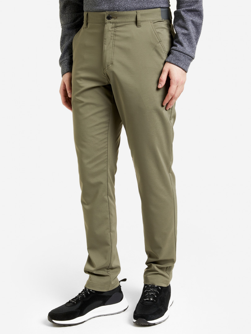 фото Брюки мужские columbia tech trail ii pant, зеленый