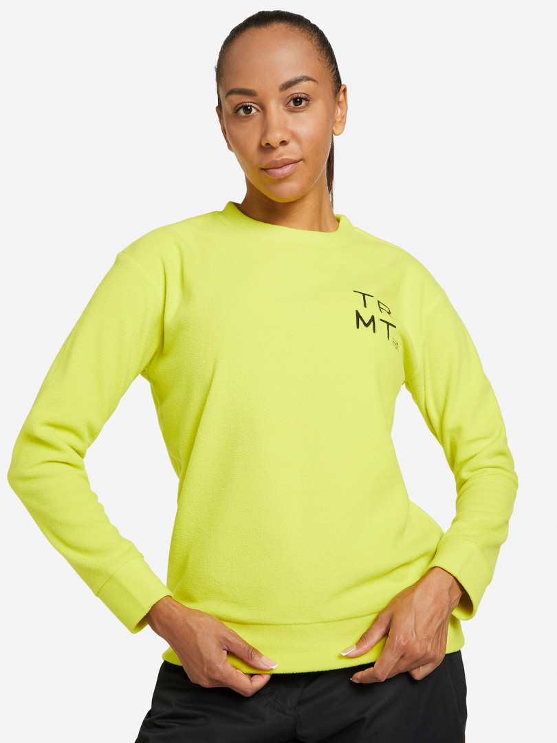 фото Джемпер женский флисовый termit, зеленый