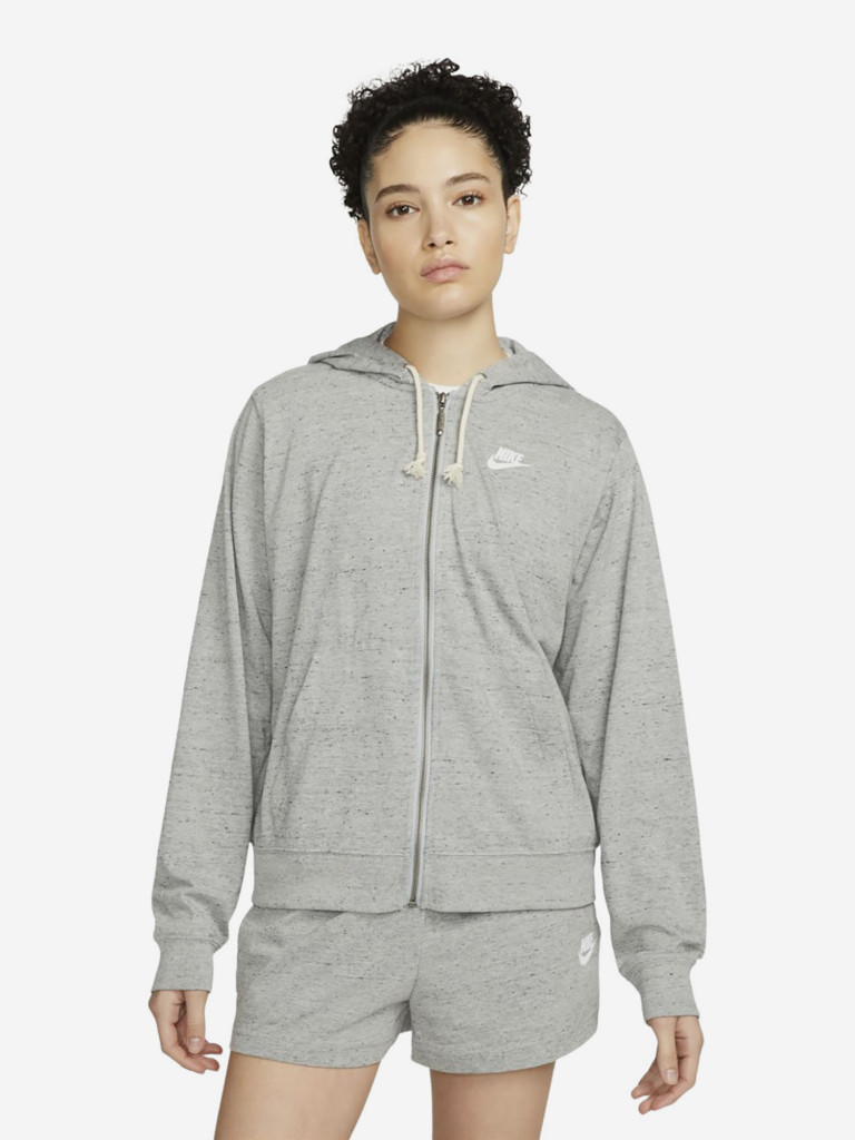 Толстовка женская Nike W NSW GYM VNTG EASY FZ HOODIE