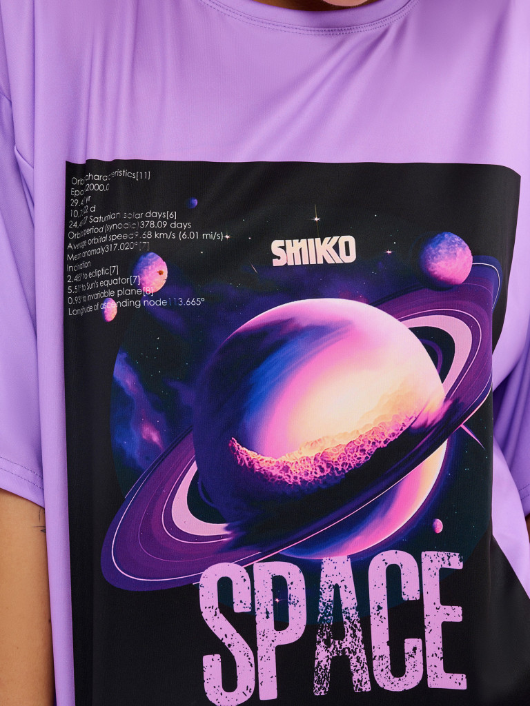 Футболка женская Bona Fide OVERSIZE T-shirt "Saturn"