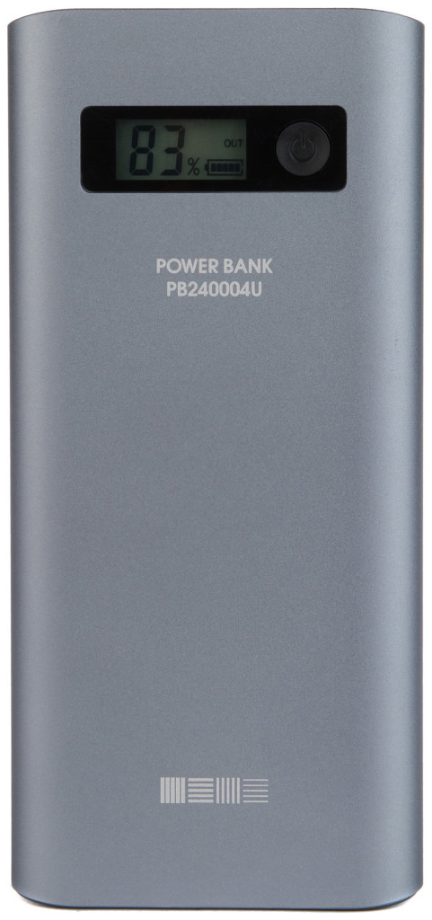 Внешний аккумулятор INTERSTEP 24 000 мАч, 4USB/3A, Li-Ion SPG