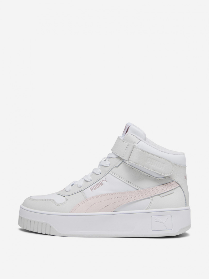 фото Кеды женские puma carina street mid, белый