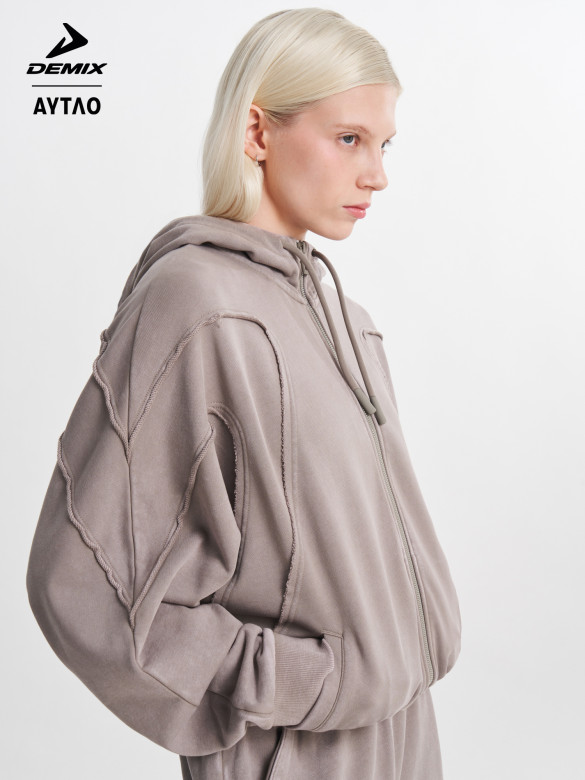 Толстовка женская оверсайз Demix x AYTΛO