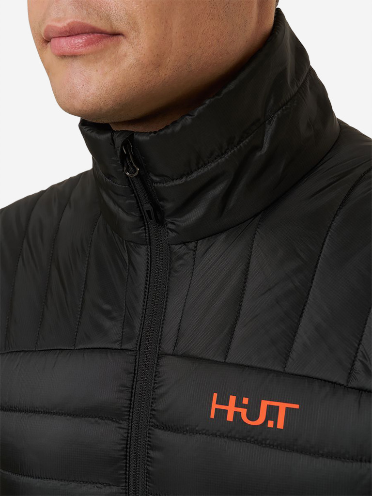 Жилет HUT SPIKE мужской для охоты, тёмно-серый / чёрный