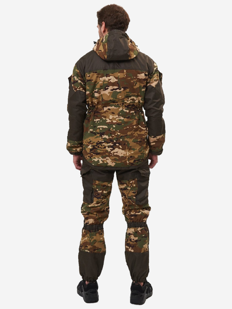 Костюм мужской Huntsman Горка-5 демисезонный ветровлагозащитный из смесовой ткани рипстоп для охоты и рыбалки