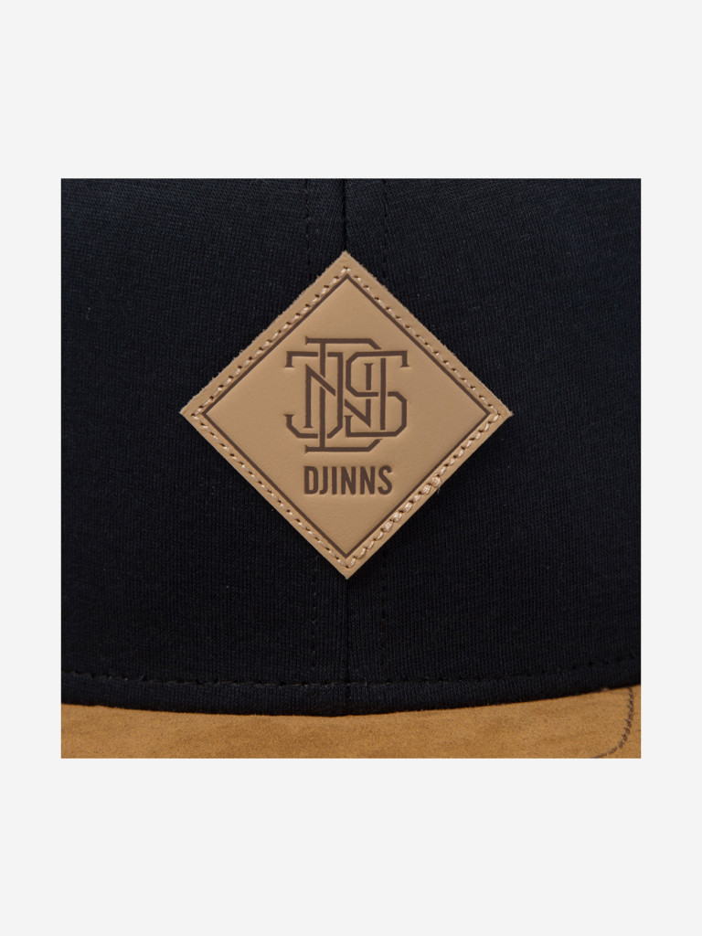 Бейсболка с прямым козырьком DJINNS 6P SB Jersey Patch (черный)