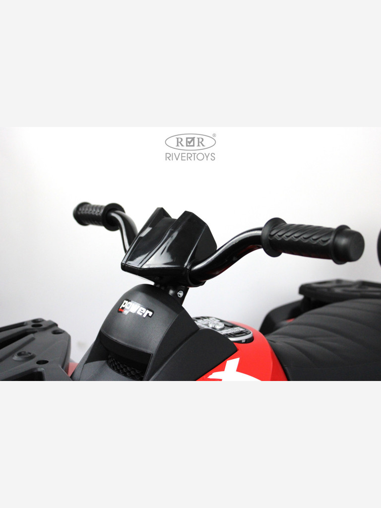 Детский электроквадроцикл RIVERTOYS T001TT 4WD красный