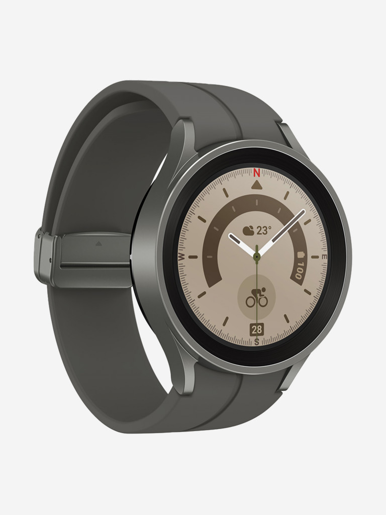 Смарт-часы Samsung Galaxy Watch5 Pro серый титан