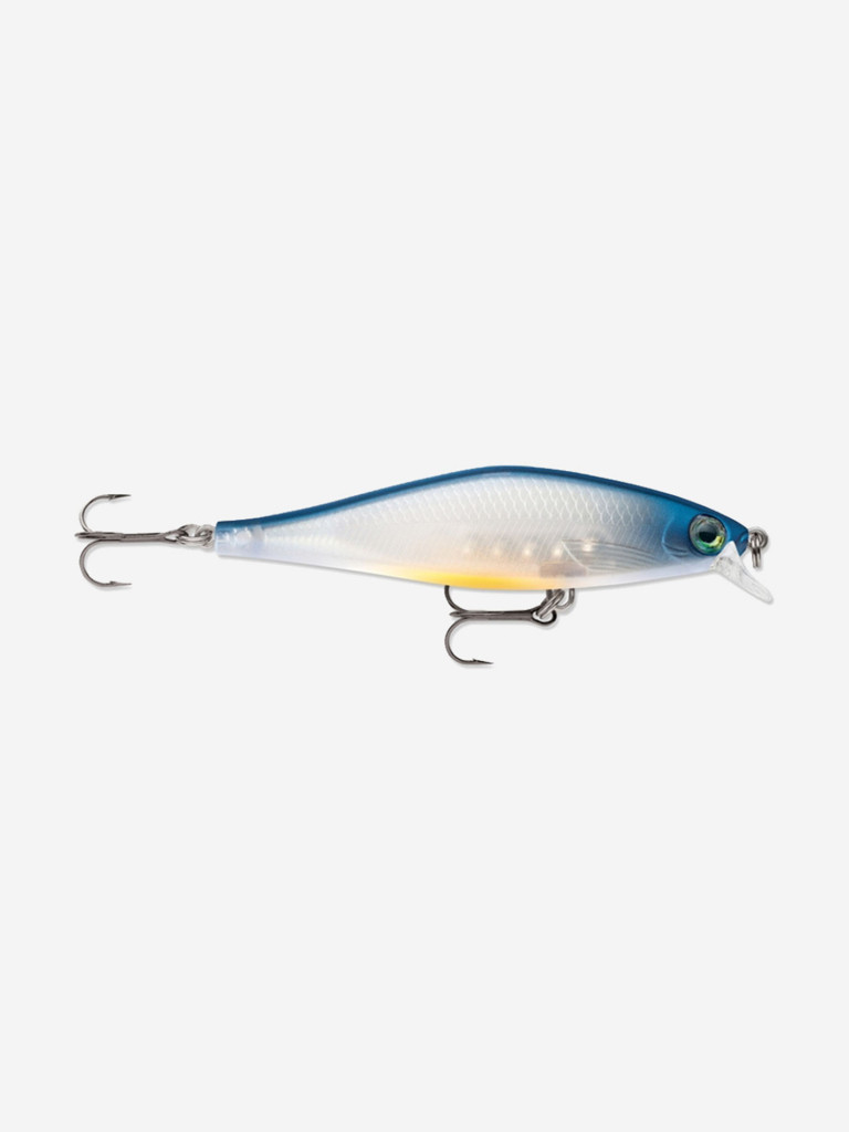 Воблер для рыбалки RAPALA Shadow Rap Shad 09, 9см, 12гр, цвет EB, медленно всплывающий