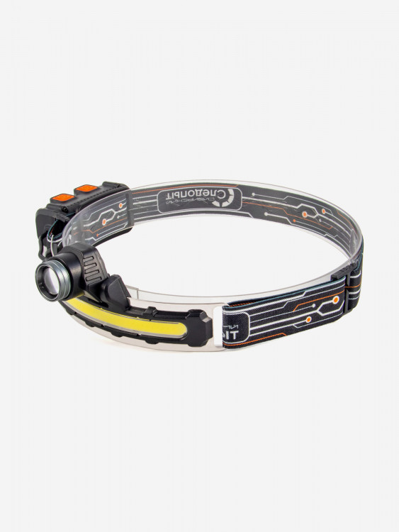 Фонарь налобный Сибирский Следопыт - Floodlight, 1 Led+1 Cob, аккумулятор 220В.