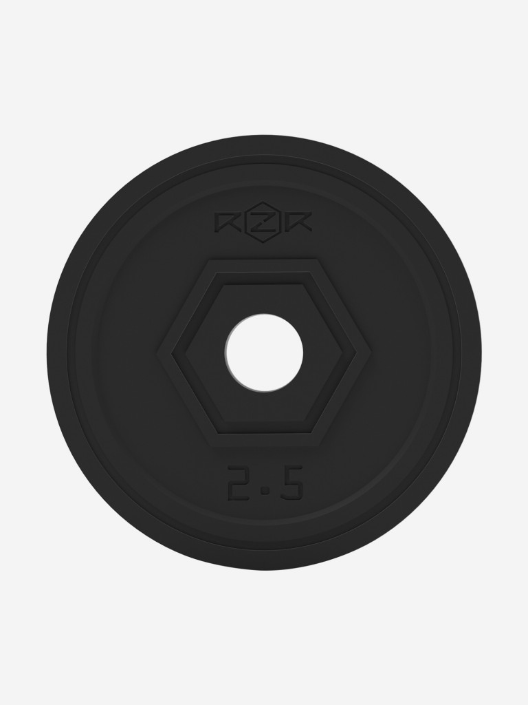 Блин стальной обрезиненный RZR 2,5 кг