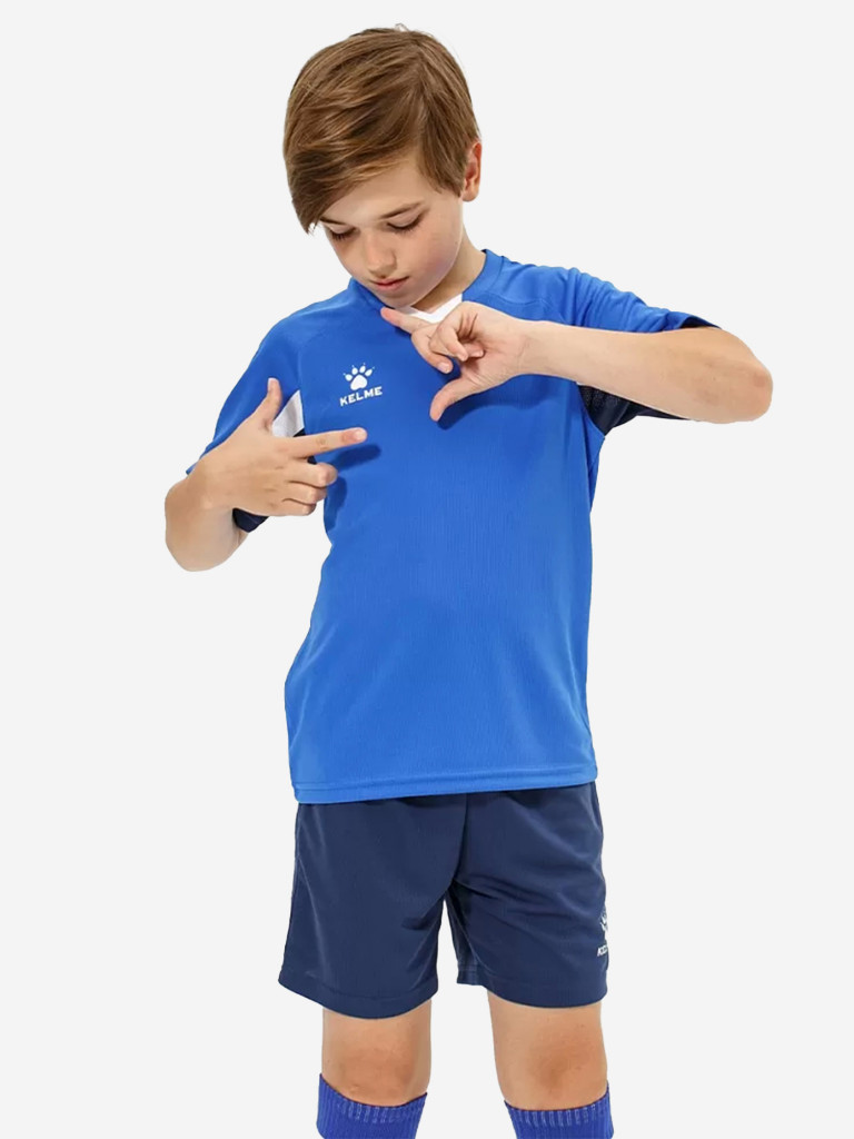Комплект футбольной формы для мальчиков KELME Short-Sleeved Football Suit
