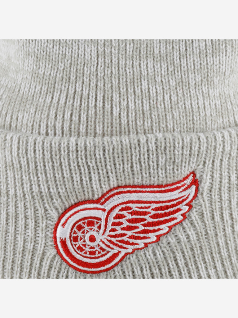 Шапка с отворотом 47 BRAND H-BRNFZ05ACE-GY Detroit Red Wings NHL (серый)