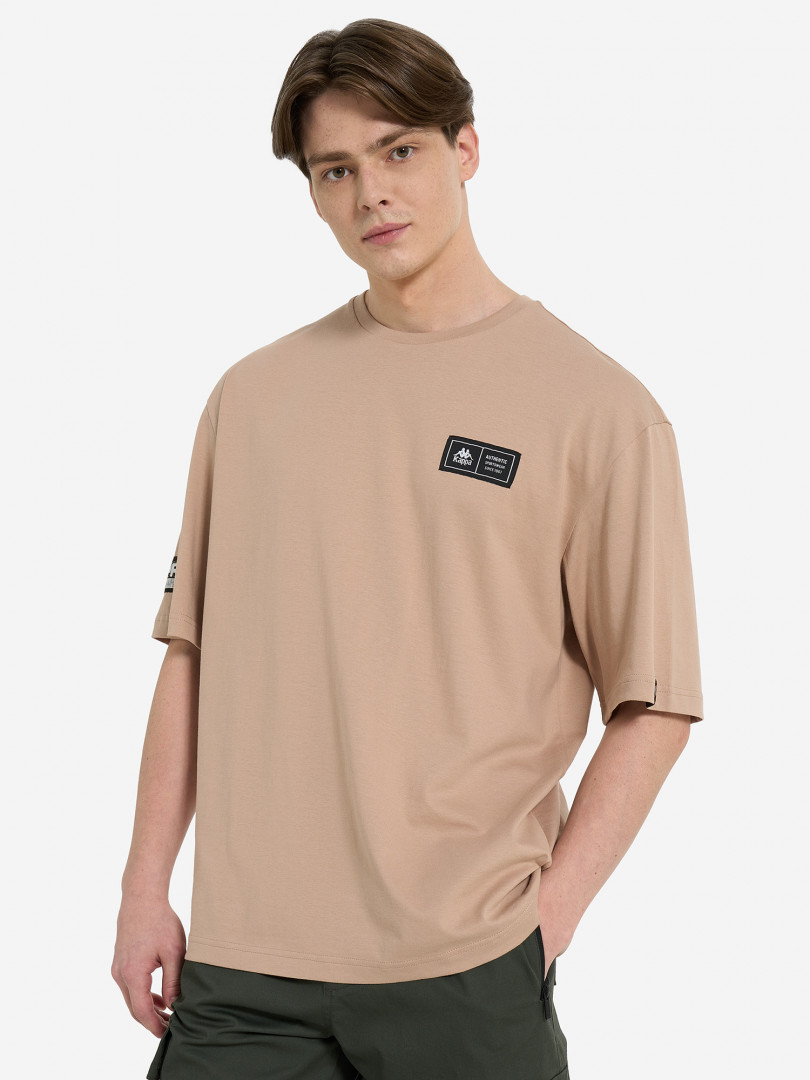 Футболка мужская Kappa Бежевый 999₽