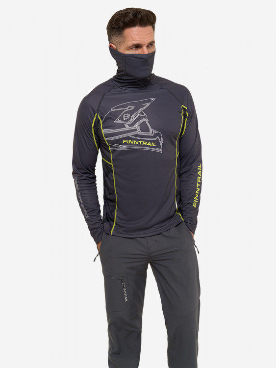 Лонгслив мужской c маской FINNTRAIL Vizard