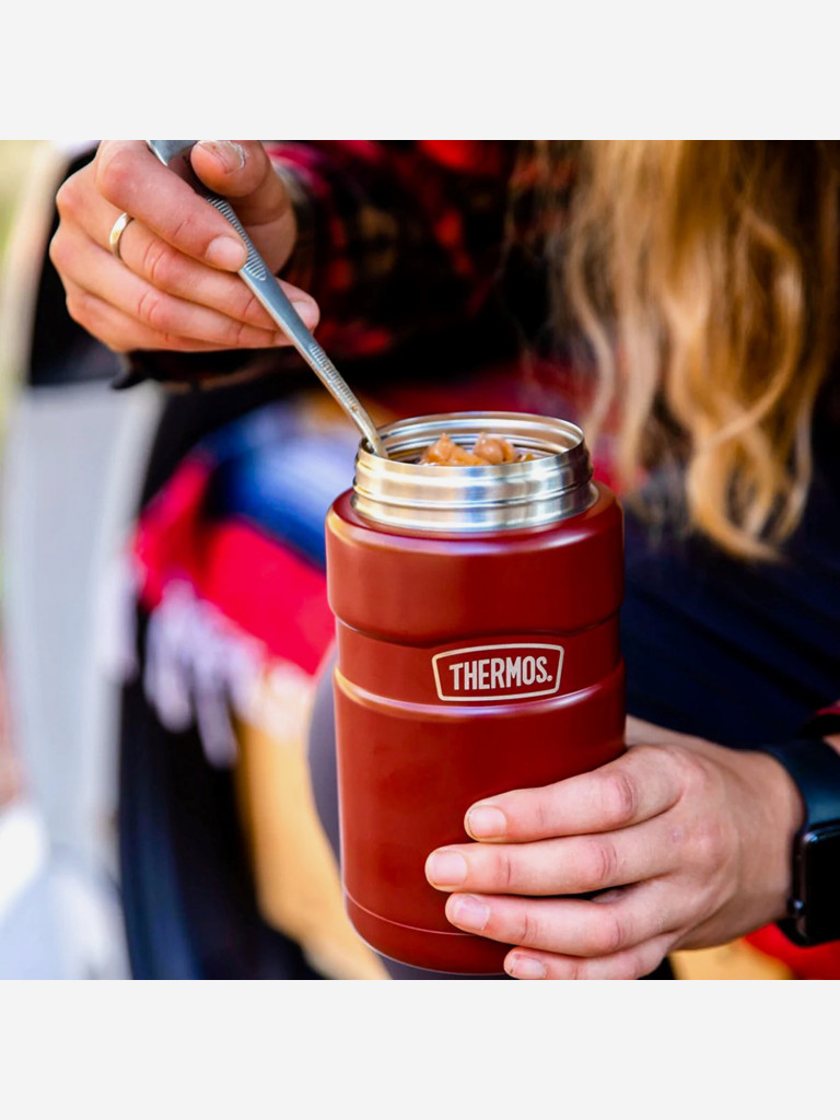 Термос для еды 710 мл THERMOS KING-3020 красный