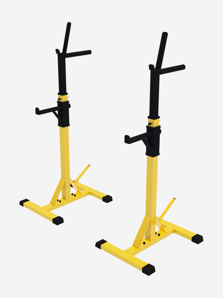 Стойки под штангу со страховкой Sportlim Zeus Желтый