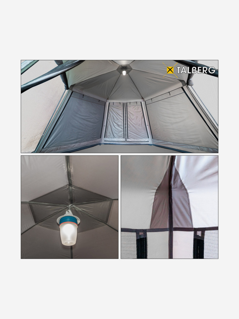 Шатёр Talberg MOSQUITO LUX, серый