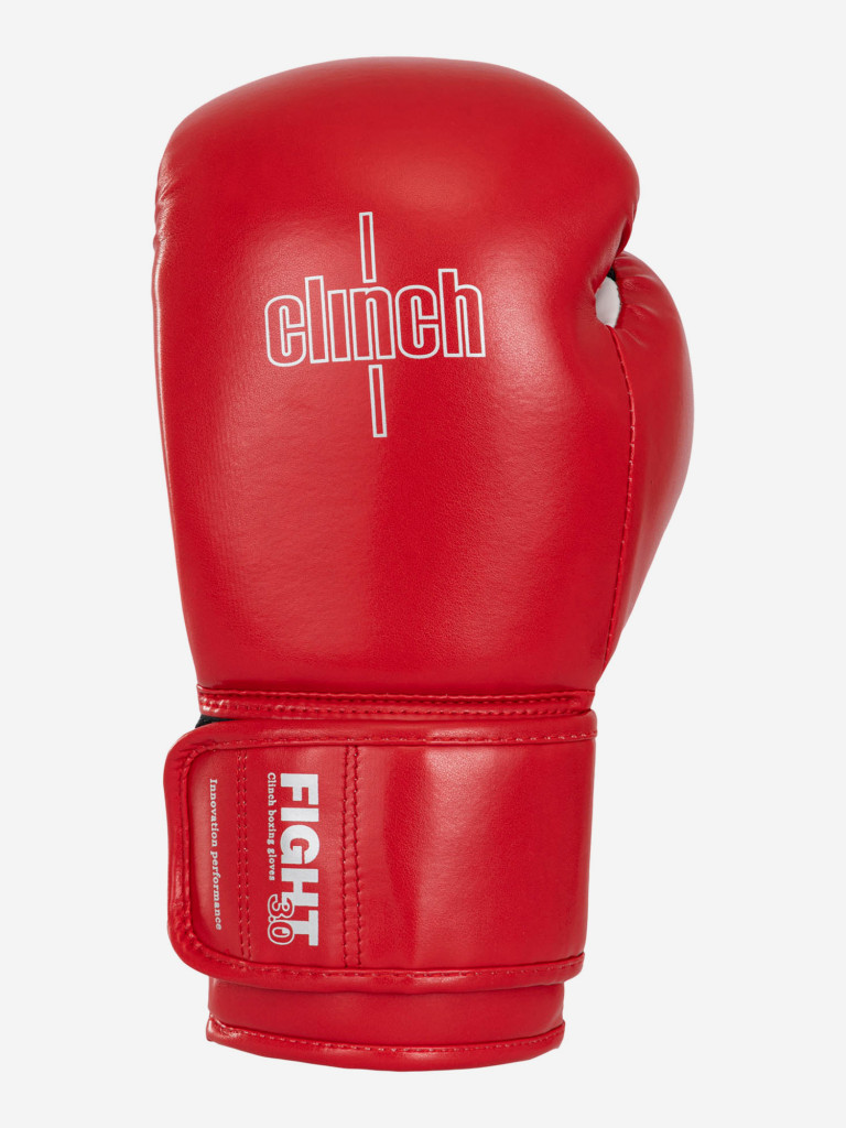 Перчатки боксерские Clinch Fight 3.0 красно-белые