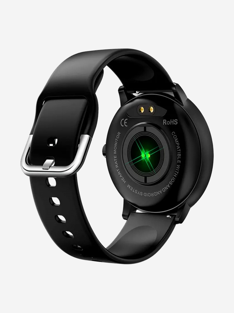 Смарт-часы BandRate Smart SHK1212BB с пульсометром, тонометром, счетчиком калорий