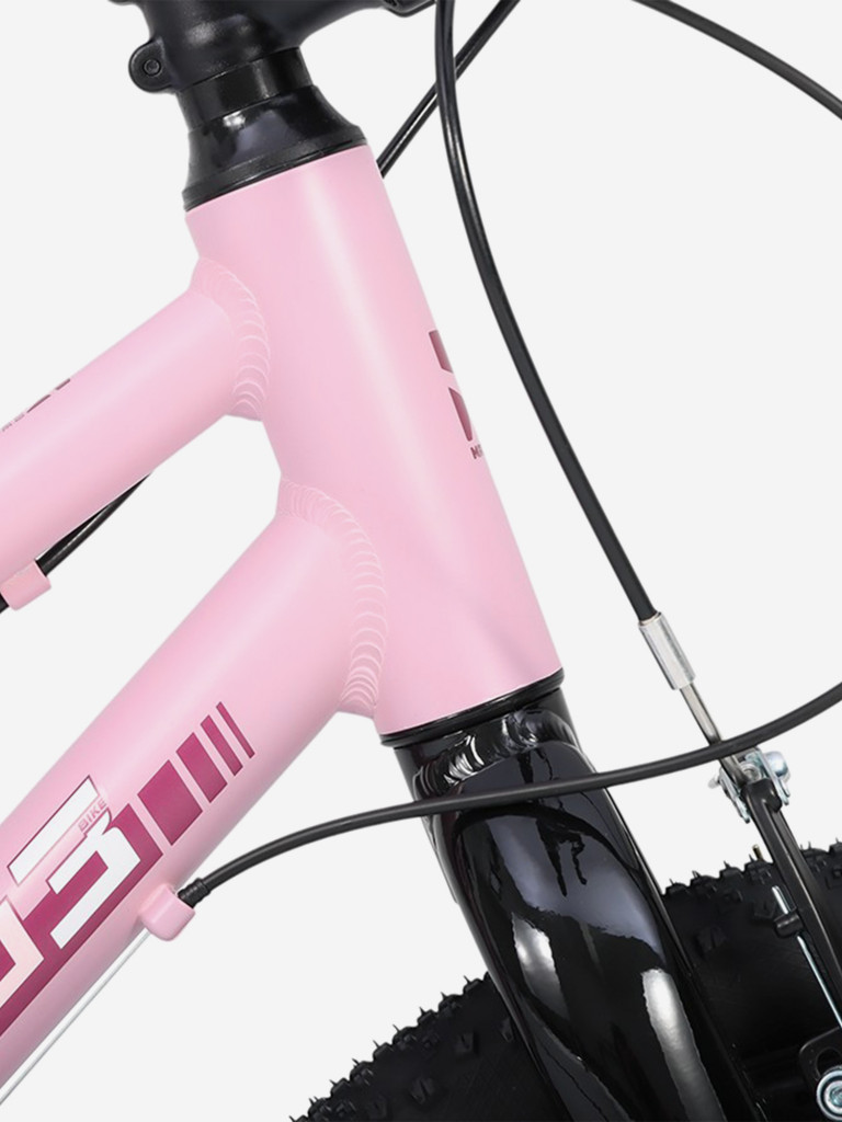Велосипед детский Maxiscoo 3BIKE 20'' L, розовый матовый, 2025