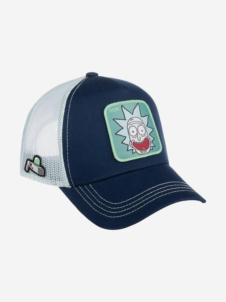 Бейсболка с сеточкой CAPSLAB CL/REM/1/SAN2 Rick and Morty Rick (синий)