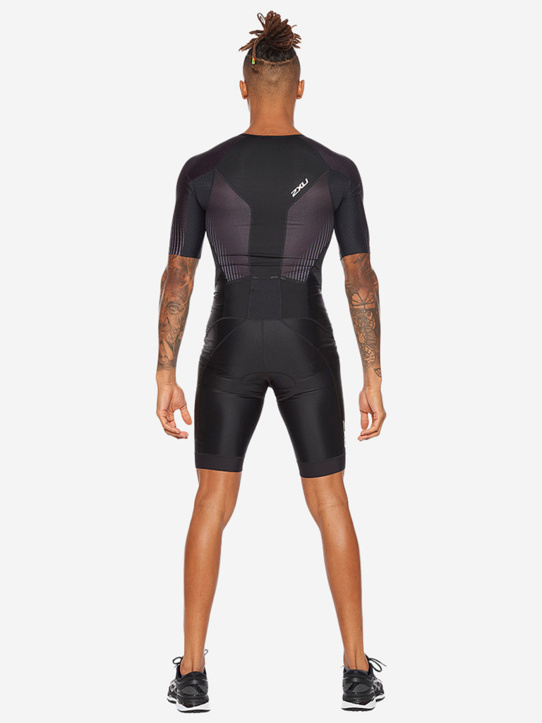 Мужской Компрессионный Костюм 2XU Perform Full Zip Sleeved Trisuit