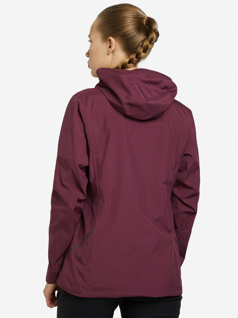 фото Куртка софтшелл женская arc'teryx solano, красный