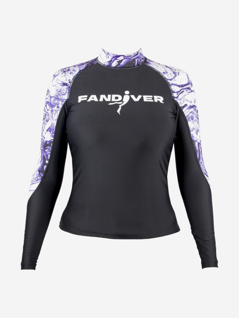 Гидромайка лайкровая женская FANDIVER Marble