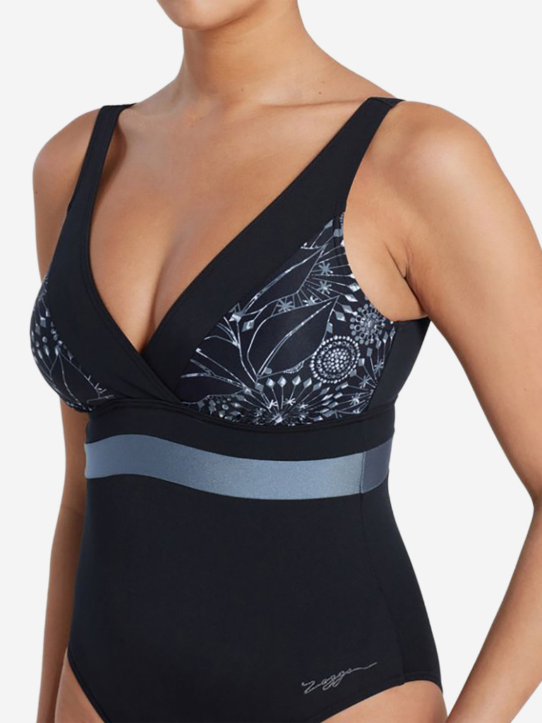 Купальник слитный с чашечками ZOGGS Stellar Square Back