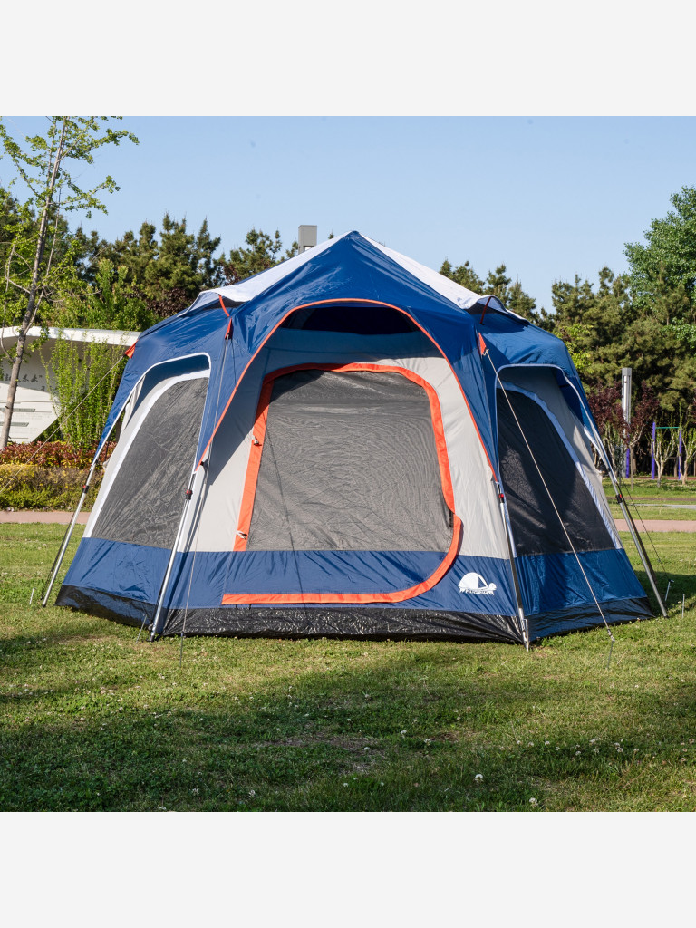 Палатка туристическая автоматическая модульная 6-местная Piligrim Modul L 340x340x210см