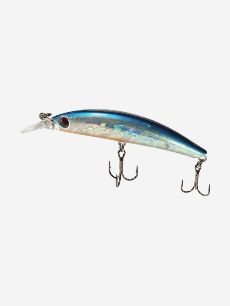 Воблер Mottomo Lamprea 78F 8,5g Silver Minnow