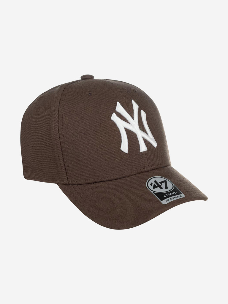 Бейсболка 47 BRAND B-MVPSP17WBP New York Yankees MLB (коричневый)