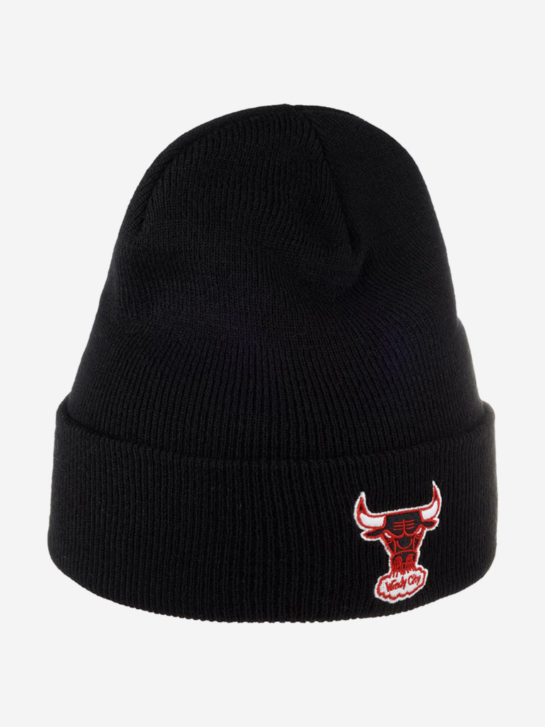 Шапка с отворотом MITCHELL NESS KTCFFH21HW017-CBUBLCK Chicago Bulls NBA