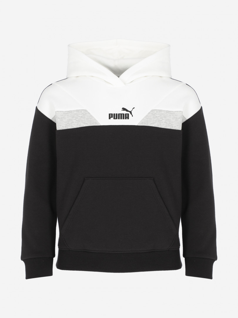 Худи для девочек PUMA ESS+ Block, Черный