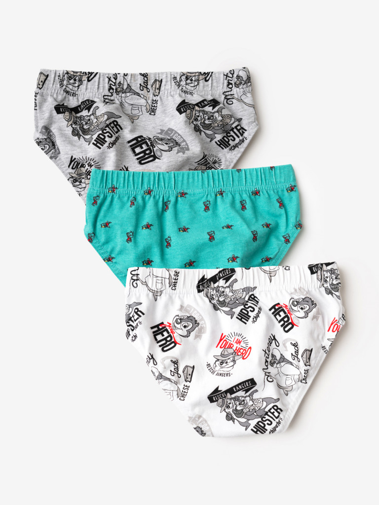 Трусы для мальчиков - брифы, 3 шт PlayToday