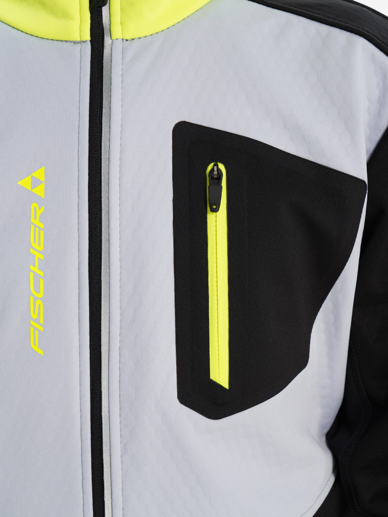 Куртка для беговых лыж для мальчиков Fischer