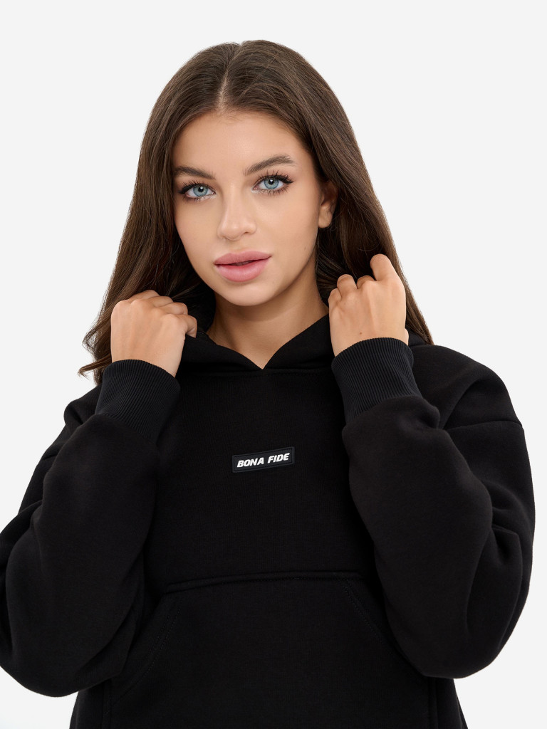 Худи с начесом Bona FidePrime Hoodie Black