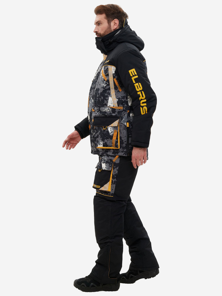 Костюм мужской Huntsman Elbrus, зимний из мембранной ткани, для охоты и рыбалки